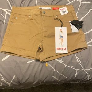 Khaki Jean shorts